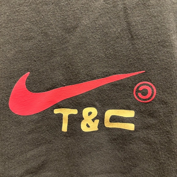 Nike/Drake Rare “Distant Regards” Nocta Green & Gold Turks & Caicos Graphic Tee - Picture 3 of 3